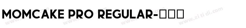 Momcake Pro Regular字体转换
